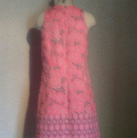 Laundry By Shelli Segal Neon Dress NWT - Picture 5 of 7